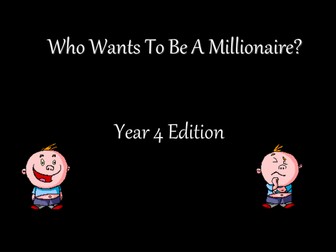 Time version of Who Wants to Be a Millionaire