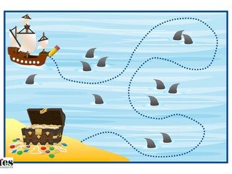 Pirate Themed Pencil Skills Activities