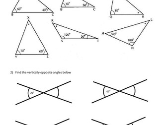 Size of angles and type of triangle match up