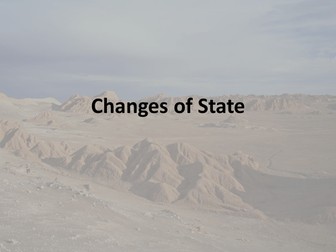 Bear Grylls changes of state: solid, liquid, gas