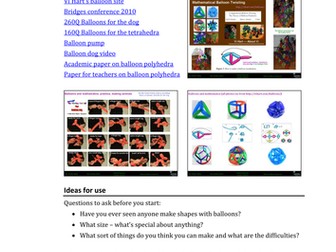 Balloons for polyhedra