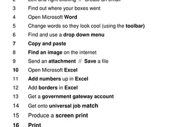 Functional Skills Entry ICT guide