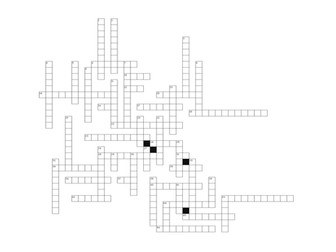 Crossword (DNA, genes, mRNA, tRNA etc.)