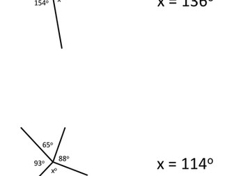 Missing Angles Quiz