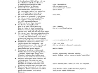 KS3/KS4 Drama Queen Mab