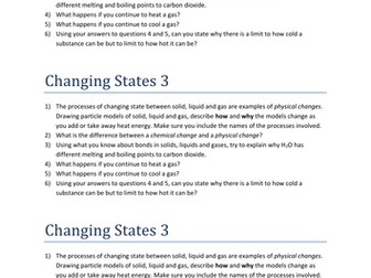 Elements Compounds and mixtures- Changing States