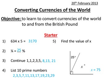 Currency Conversion Exchange - World Travelling