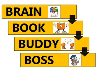 Brain, Book, Buddy, Boss poster