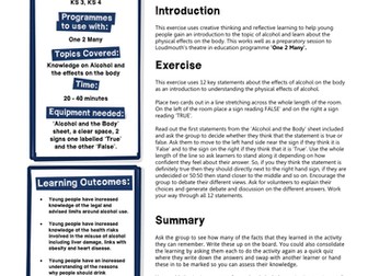 Alcohol and Effects on the Body