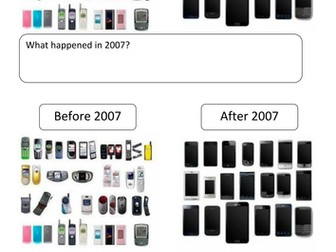 Starter -  Mobile phone technology pre/post 2007