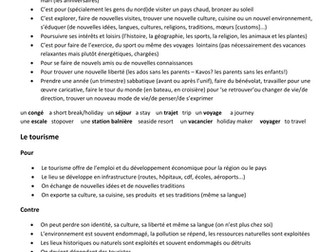 Travel, holidays & tourism