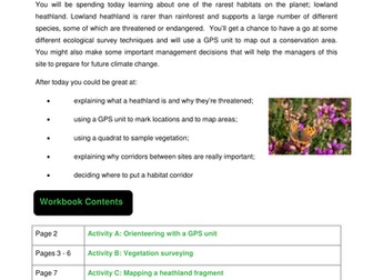 Heathland - Mapping for Climate Change