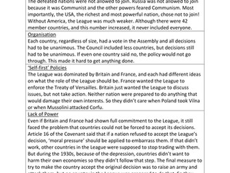 The League of Nations