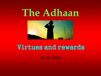 call to prayer- adhaan