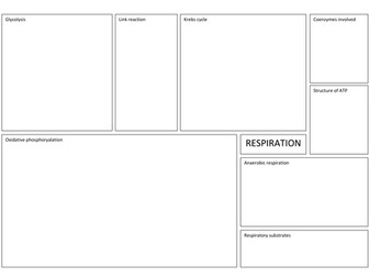 Respiration revision sheet