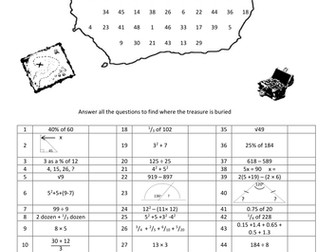 Treasure Map Starter