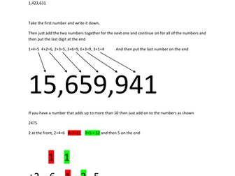 Mental Maths trick multiply ANY number by 11