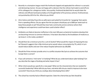 Student restorative justice detention tasks