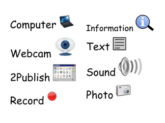 ICT vocabulary with icons