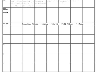 Guided Reading Materials