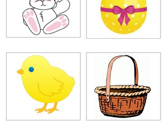 Matching pairs game pour Pâques