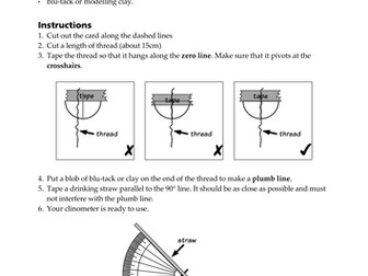 Clinometers Activity