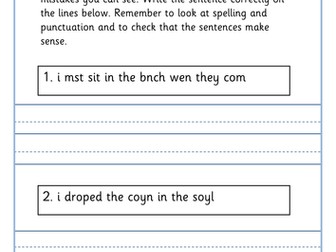 SPaG - Fix the Sentences