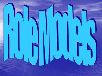 Thinking about Role Models