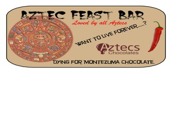 Persuasive Writing, Text, Aztec Advert - Chocolate