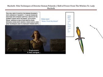 Macbeth-Film versus Original. Writing A Review