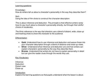 Developing Character