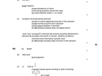 AQA GCSE Biology Unit 2 Revision part 2