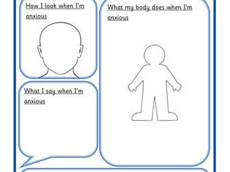 Managing Anxiety - noting behaviour and strategies
