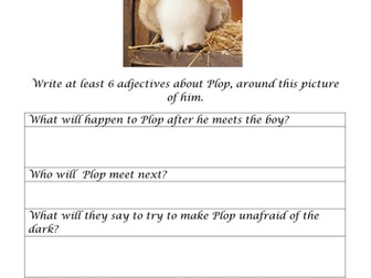 The Owl who was afraid of the dark