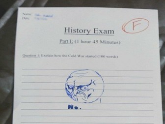 Exam feedback for 2012 AQA History Unit 1