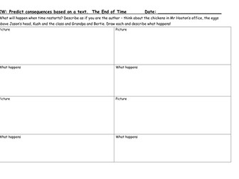 Project X guided reading THE END OF TIME 4b to 4a