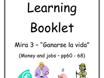 Spanish Independent work Mira 3 My money (Chpt 4)