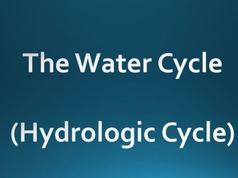 Water Cycle with animation