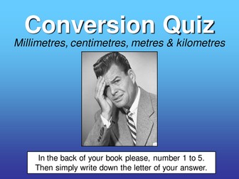 Converting Metric Units (Lengths)