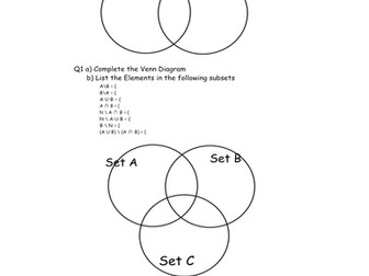 Sets and Subsets - CAME Series