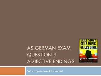 AQA AS German Question 9