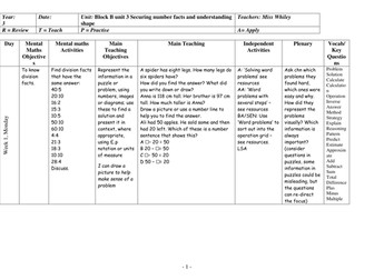 Year 3 Maths Block B Unit 3