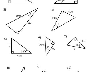 Trigonometry - Sequence of Lessons