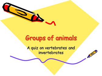 animal classification quiz