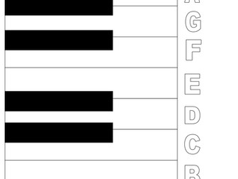 Assessment/Progression Keyboard