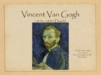 Vincent Van Gogh; Line and Colour