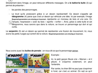 How to read a BD / French Comic Book