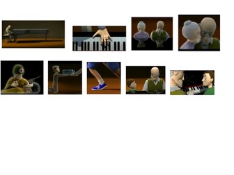 Film narrative The Piano -  week 1