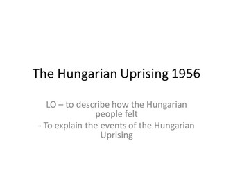 The Hungarian Uprising 1956