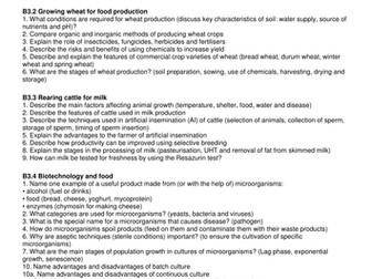 OCR Additional Applied Science B3 Revision Aid
